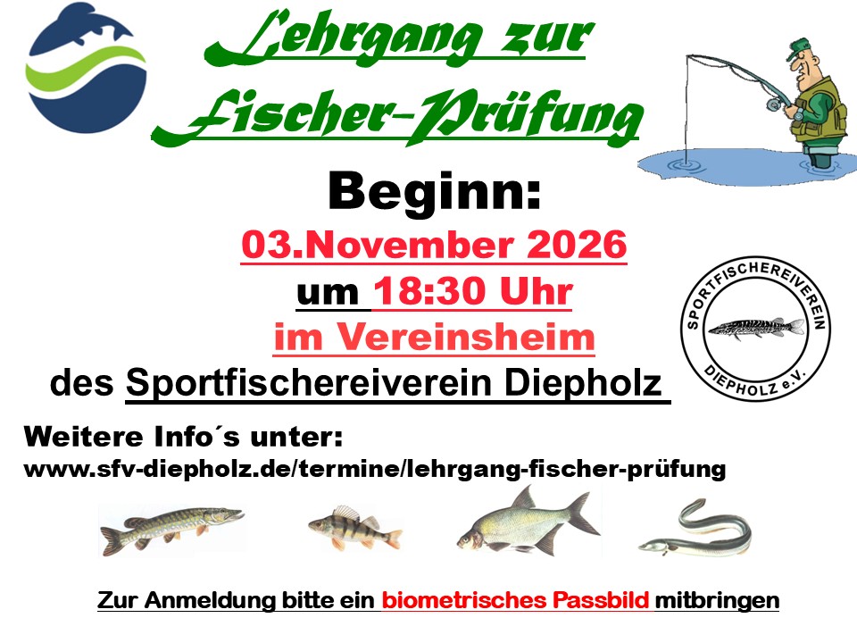 Fischereikurs Diepholz